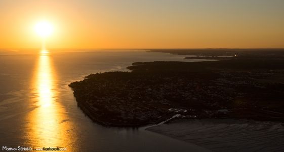 Coucher de soleil sur Meschers