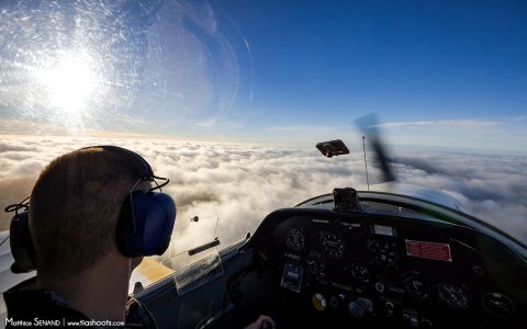 Poste de pilotage Jodel D112